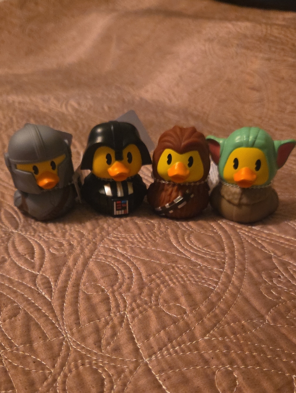 Star Wars Rubber Duck Set (Duckalooz) Mandalorian, Darth Vader, Chewbacca, Grogu